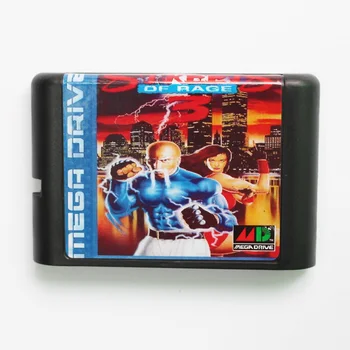 Streets Of Rage 3 Žaidimo Kasetė Naujausias 16 bitų Žaidimas Kortele Sega Mega Drive / Genesis Sistema