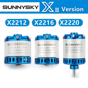 Sunnysky X2212-III X2216-III X2220-III 880/950/1100/1150/1250/1400/2200/2450/2600kv Brushless Variklio RC FPV Lenktynių Quadcopter