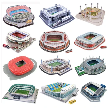 Futbolo Stadionas Įspūdį Žaislas 3D 
