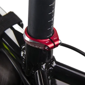 ENLEE Dviračių Sėdynės baras apkabos ultralight kalnų dviračių apkabos užraktas kelių detalės 30.9-34.9 mm sėdynės greito atleidimo balno