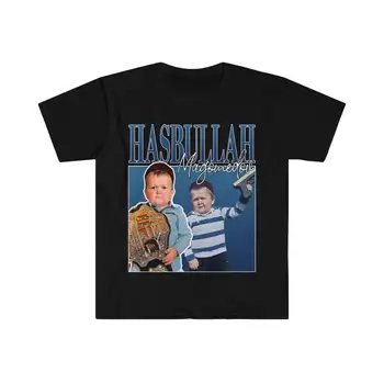 HASBULLAH Derliaus 90s bootleg retro t-shirt - Juokinga Hasbullah Magomedov marškinėliai