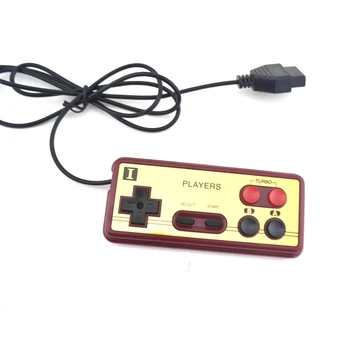 Aukštos kokybės 15 Pin Keturių Mygtukų Klasikinis gamepad žaidimų valdiklis (N-E-S/FC klonas konsolės