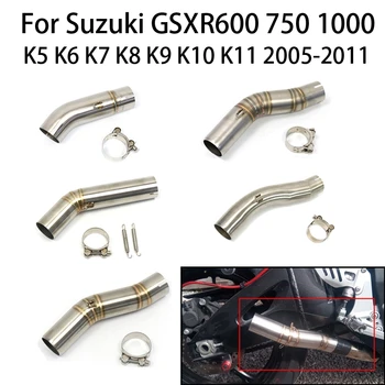 51mm Už Suzuki GSXR 600 750 GSX-R600 GSX-R750 GSX R 1000 GSXR600 GSXR750 K5 K6 K7 K8 Motokroso Išmetamųjų Vidurio Link Vamzdžio