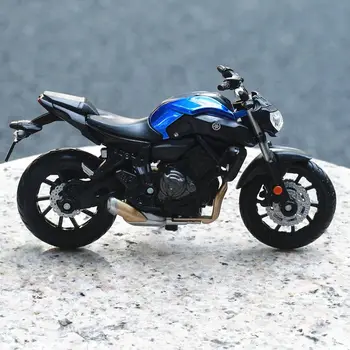 Maisto 1:18 2018 YAMAHA MT-07 Motogp Motociklų Modelis Suvenyrų Žaislas, Kolekcines, Mini Moto lydinio