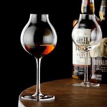 2VNT Britanijos maišytojų Profesionalus Barmenas Scotch Whisky Kristalų Goblet Taurės Bud Viskis Chivas Regal Vyno Degustacija Stiklo Baras T