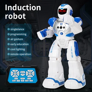 Programuojami Robotai, RC Smart Veiksmų Vaikščioti, Dainuoti, Šokti Veiksmų Skaičius, Judesių Jutiklis Žaislai Nuotolinio Valdymo Robotas Vaikams Dovanos